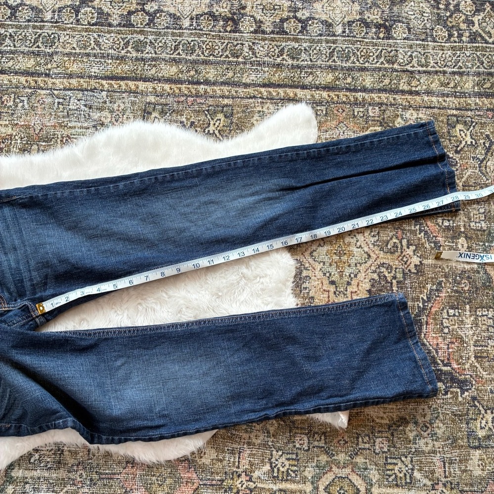 Hollister Tailored Skinny Jeans Dark Wash Y2K Low Rise Size 3L W26 x L35 Hemmed - Picture 7 of 15